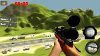 Sniper Road Traffic Shooter 3D Screen Shot 5
