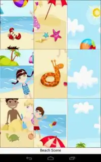 子供の夏のパズルゲーム Screen Shot 6
