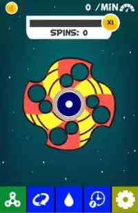 Idle fidget spinner game io Screen Shot 2