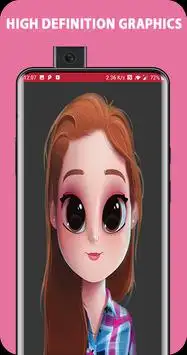 dolls video call, chat simulator and game for lol Screen Shot 1