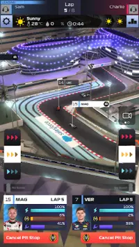 F1 Clash - カーレーシングマネージャー Screen Shot 1