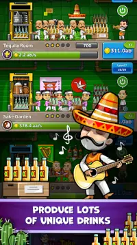 Pub Inc: Idle Merge Bar Tycoon Screen Shot 1