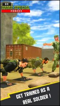 US Army Special Forces Cadet Boot Camp Training 3D Screen Shot 3