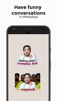 Sticker Babai Telugu Stickers Screen Shot 0
