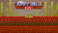 Jumpy Ninja Run Screen Shot 2