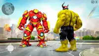 Iron Robot Game : Muscle Hero Screen Shot 1