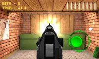 Pistola atirando no alvo. Simulador de armas. Screen Shot 7
