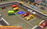 Tuk Tuk auto bicitaxi juegos Screen Shot 1