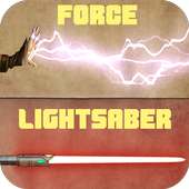 force & lightsaber - petugas saber lightning