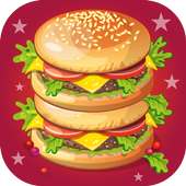 Burger Master Chef. Healthy Food Burger Junction