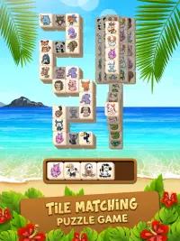 Tile Matching Animals - Triple Match 3 Mahjong Screen Shot 9