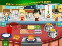 Food Court Fever: Burger Cook Screen Shot 9