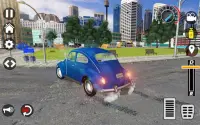 Beetle Classic Car: velocidad de trainera Screen Shot 4