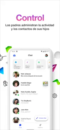 Messenger Kids – La app de men Screen Shot 2