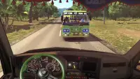 Real Bus Driving Simulator 3d Game - Tourist Coach Screen Shot 2