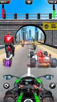 Thumb Moto Race 3D Screen Shot 0