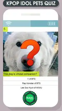 Kpop Idol Pets Quiz Game Screen Shot 1