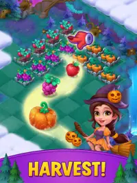 Merge Witches-Match Puzzles Screen Shot 9