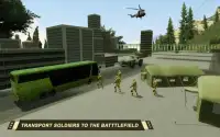 Army Bus Driver Coach 2018 - US Army Transporter Screen Shot 8