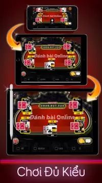 Poker Paris - Đánh bài Online Tiến Lên và Phỏm HAY Screen Shot 2