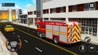 Fire Engine Game:Truck Driving Screen Shot 2