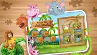 Kids Zoo animal JIgsaw Puzzle Screen Shot 0