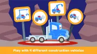 Carl the Super Truck Roadworks: Dig, Drill & Build Screen Shot 1