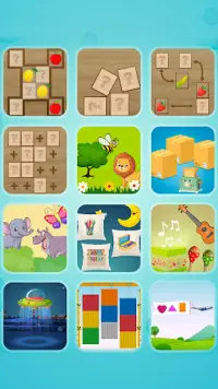 Learning games for toddlers - Memory skills Screen Shot 0