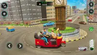 自動人力車運転ゲーム、3D人力車ゲーム Screen Shot 1