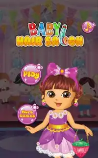 Baby Hair Salon Screen Shot 0