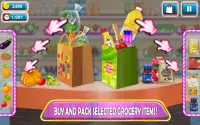 슈퍼마켓 쇼핑 금전 등록기 : 출납원 게임 Screen Shot 3