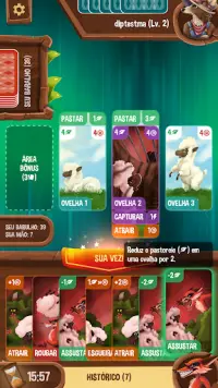 Sheeping Around: Jogo de Cartas de Estratégia Screen Shot 7