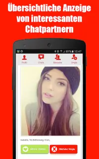 Dating Chat App & Partnersuche Screen Shot 0