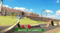 Londres Ciudad Moto Truco Equitación Simulador Screen Shot 3