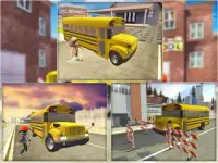 Schoolbus चालक: पार्किंग खेल Screen Shot 4