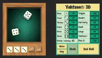 Yatzy - Бесплатная 3D игра в кости Screen Shot 8