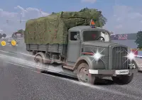 US Offroad Army Truck Driving 2018: армейские игры Screen Shot 1
