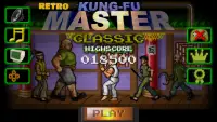 Retro Kung Fu Master Arcade Screen Shot 0