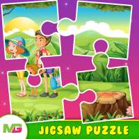 Jigsaw Puzzle For Natural Scenery