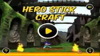 Wushu Hero Stick Craft Runner Screen Shot 0