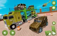 US Army Truck Driving Games Screen Shot 1