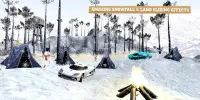 Offroad Snow Car Parking-Massive Hurdle Caution 3D Screen Shot 1
