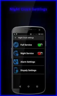 Night Digital Clock With Alarm Screen Shot 1