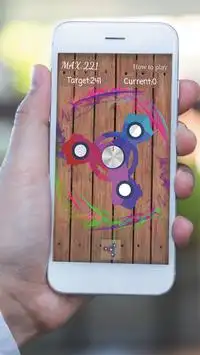 Fidget Spinner Game Screen Shot 1