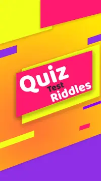 Quiz Test Riddles Screen Shot 0
