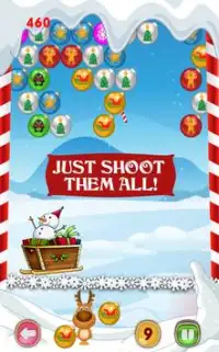 क्रिसमस खेल: बुलबुला बच्चों Screen Shot 8