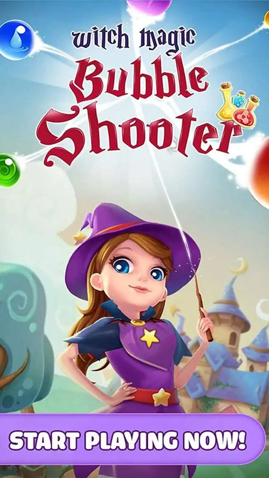 Bubble Witch Shooter Magic Saga Screen Shot 0