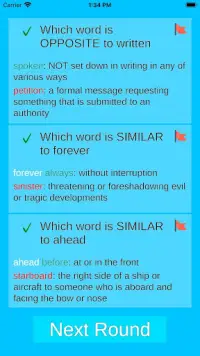 Word Tutor, Trainer and Coach Screen Shot 1