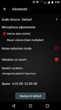 Smart Recorder , Voice Recorder - TapeVoice Screen Shot 5
