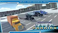 Rakasa truk parkir: Pengemudi truk kota ekstrim Screen Shot 0